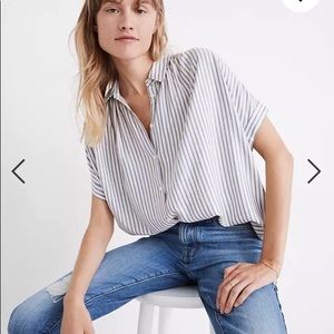 Madewell Central Shirt in Dalton Stripe